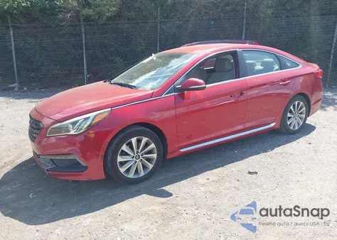 2017 Hyundai Sonata Sport из США, поврежденный, VIN 5NPE34AF6HH442254